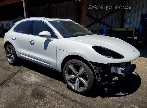 WP1AA2A51NLB07666 2022 PORSCHE MACAN White Передня права чверть