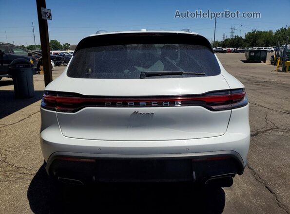 WP1AA2A51NLB07666 2022 PORSCHE MACAN White Вид ззаду