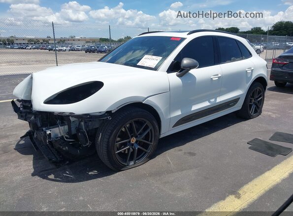 WP1AA2A51PLB12546 2023 PORSCHE MACAN White წინა მარცხენა ხედი სამი მეოთხედიდან