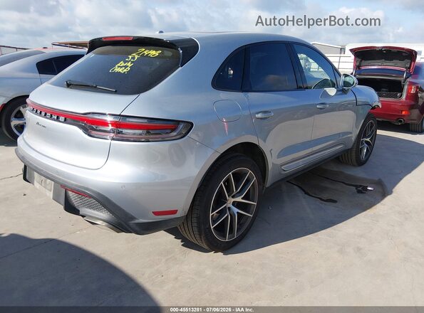 WP1AA2A51RLB13067 2024 PORSCHE MACAN Серебряный Задняя правая четверть