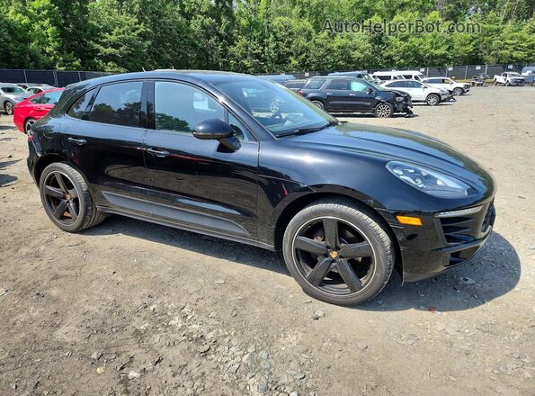 WP1AA2A52HLB08412 2017 PORSCHE MACAN Черный Передняя правая четверть