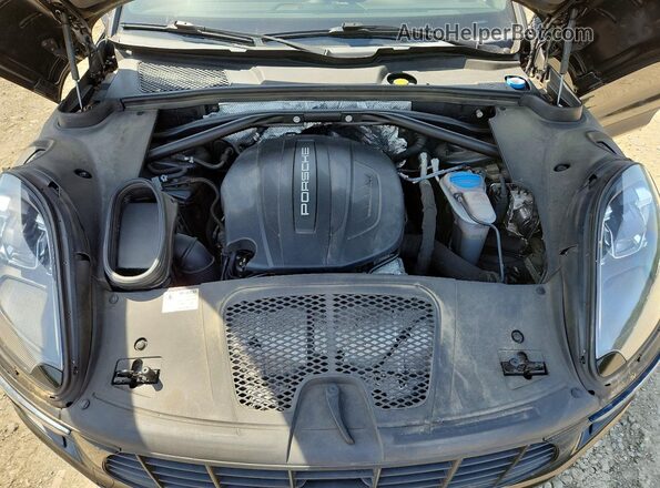 WP1AA2A52HLB08412 2017 PORSCHE MACAN Черный Вид подкапотного пространства