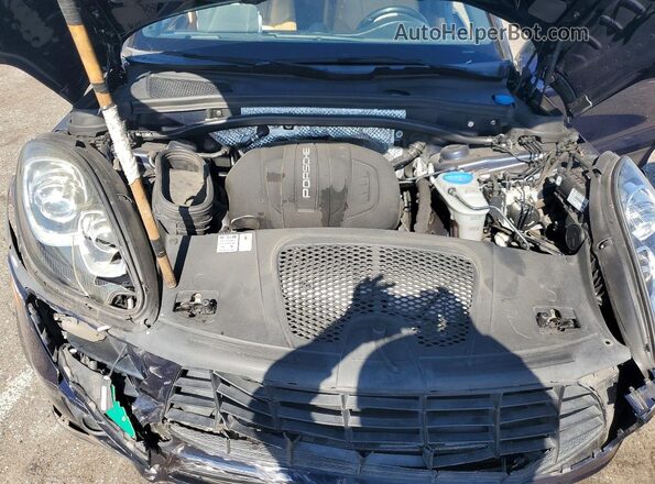 WP1AA2A52JLB14460 2018 PORSCHE MACAN Blue Widok komory silnika