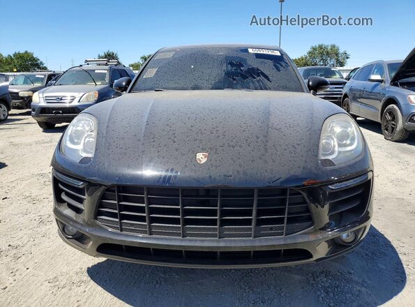 WP1AA2A52JLB21098 2018 PORSCHE MACAN Black Widok z przodu