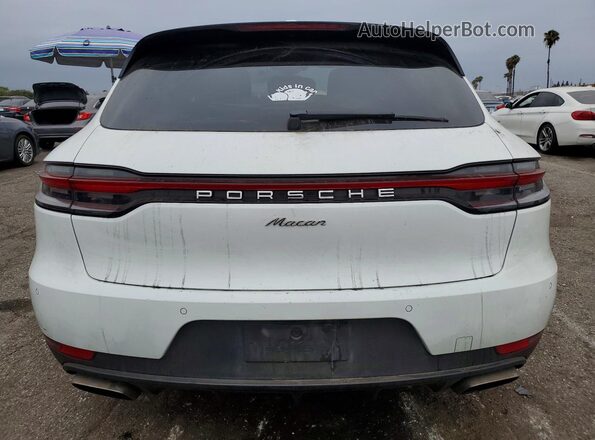 WP1AA2A52KLB03718 2019 PORSCHE MACAN White Հետևի տեսք