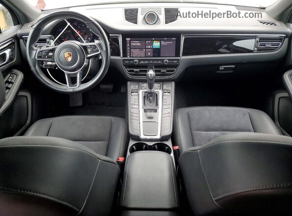 WP1AA2A52KLB03718 2019 PORSCHE MACAN White Առջևի վահանակի տեսք