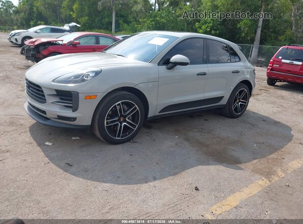 WP1AA2A52MLB05925 2021 PORSCHE MACAN Gray Przód lewy