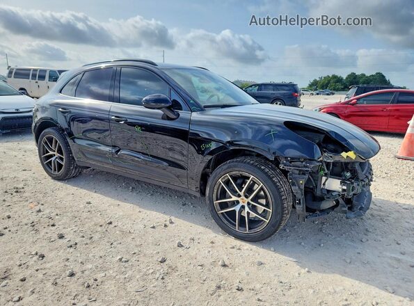 WP1AA2A52NLB01360 2022 PORSCHE MACAN Black Передня права чверть