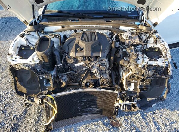 WP1AA2A52PLB21837 2023 PORSCHE MACAN White Vista del compartimento del motor