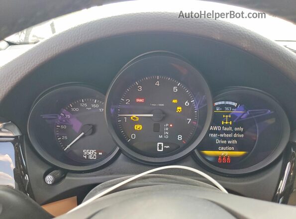 WP1AA2A52TLB00674 2026 PORSCHE MACAN Silver Вид щитка приладів