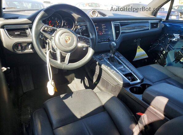 WP1AA2A53JLB24334 2018 PORSCHE MACAN Blue Widok deski rozdzielczej