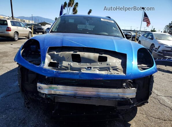 WP1AA2A53JLB24334 2018 PORSCHE MACAN Blue Widok z przodu