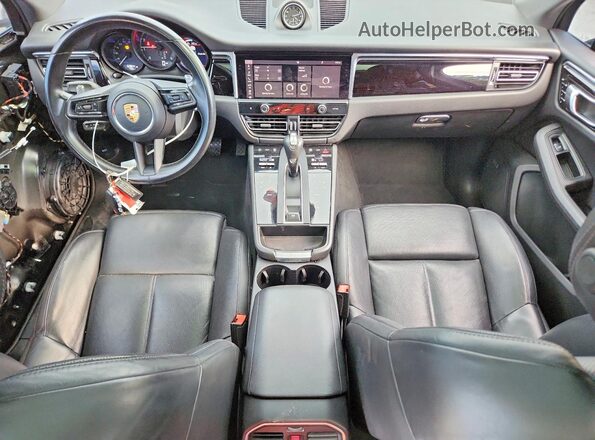 WP1AA2A53NLB03263 2022 PORSCHE MACAN Black წინა პანელის ხედი