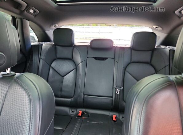 WP1AA2A53NLB03263 2022 PORSCHE MACAN Black უკანა სავარძლების ხედი