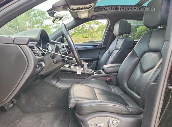WP1AA2A53NLB03263 2022 PORSCHE MACAN Black წინა სალონის ხედი