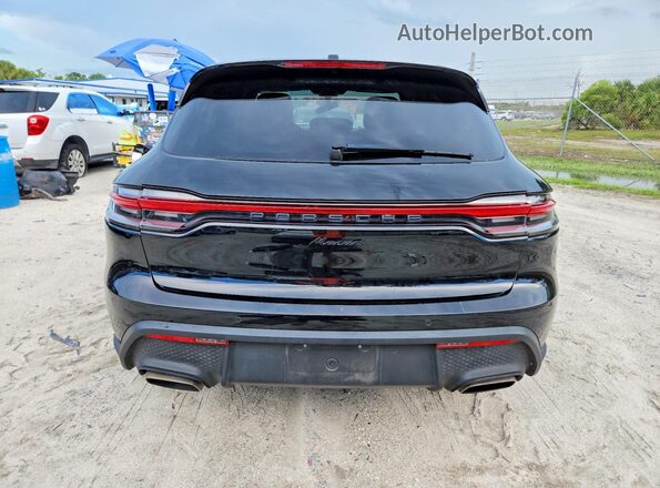 WP1AA2A53NLB03263 2022 PORSCHE MACAN Black უკანა ხედი