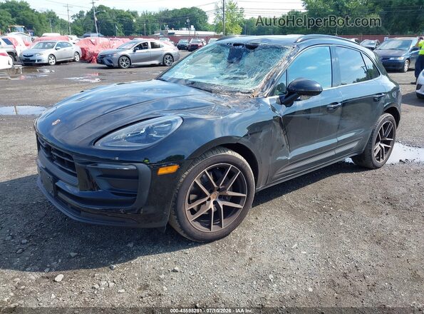 WP1AA2A53SLB10290 2025 PORSCHE MACAN Black Vista tres cuartos delantera izquierda