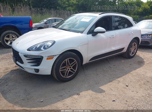WP1AA2A54JLB07025 2018 PORSCHE MACAN White Առջևի ձախ երեք քառորդ տեսարան