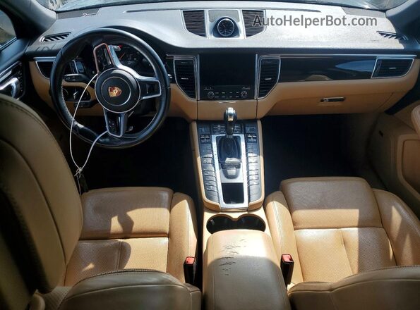WP1AA2A54JLB13617 2018 PORSCHE MACAN Black Dashboard view