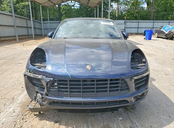 WP1AA2A54JLB13617 2018 PORSCHE MACAN Black Front view