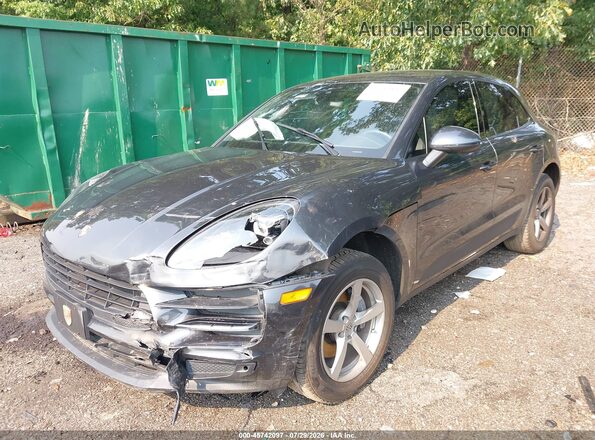 WP1AA2A54LLB00630 2020 PORSCHE MACAN Gray Front view