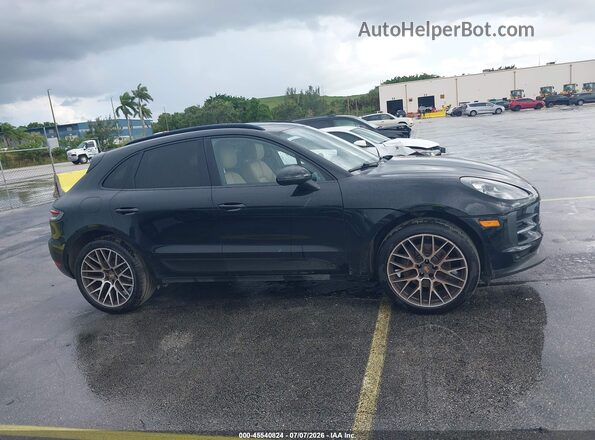 WP1AA2A54LLB02927 2020 PORSCHE MACAN Black Widok wnętrza z tyłu