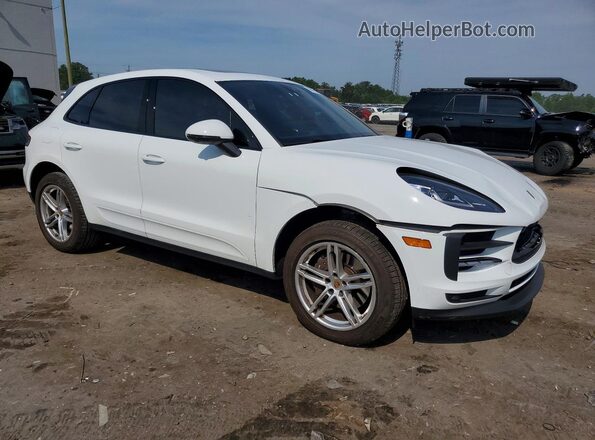 WP1AA2A54MLB15887 2021 PORSCHE MACAN White Передня права чверть