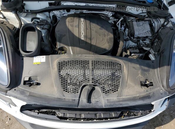 WP1AA2A54MLB15887 2021 PORSCHE MACAN White Вид підкапотного простору