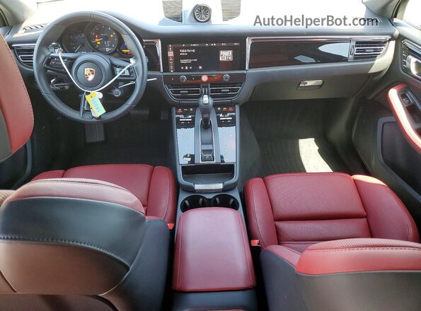 WP1AA2A54TLB02765 2026 PORSCHE MACAN Black Առջևի վահանակի տեսք