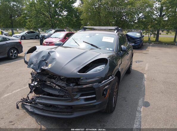 WP1AA2A55MLB05093 2021 PORSCHE MACAN Черный Передняя левая четверть