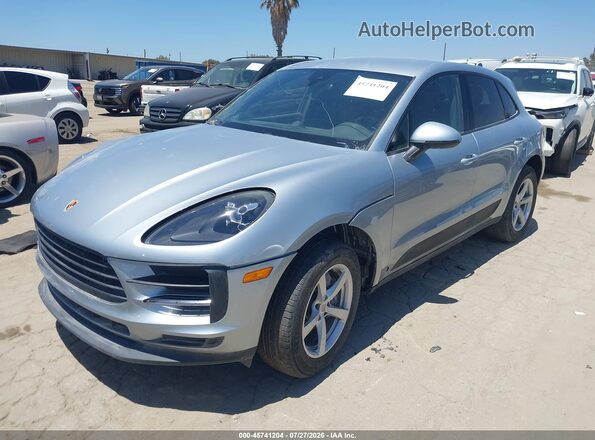 WP1AA2A55MLB06650 2021 PORSCHE MACAN Silver Vista tres cuartos delantera izquierda