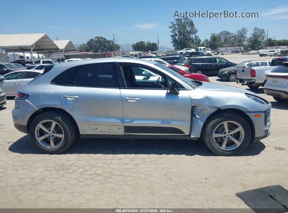 WP1AA2A55MLB06650 2021 PORSCHE MACAN Silver Vista interior trasera