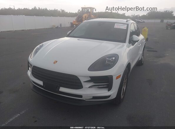WP1AA2A55MLB08690 2021 PORSCHE MACAN White Передня ліва чверть