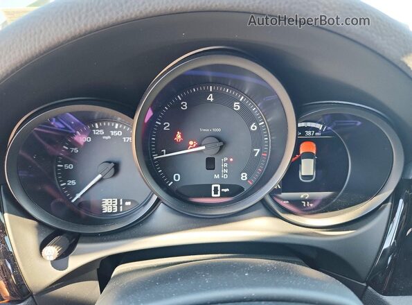 WP1AA2A55SLB10999 2025 PORSCHE MACAN Gray ხელსაწყოთა პანელის ხედი
