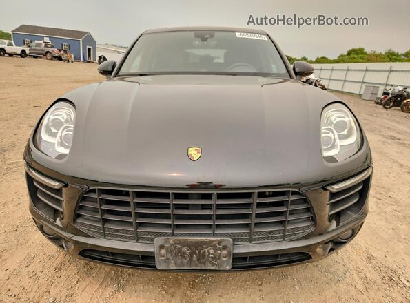 WP1AA2A56JLB14039 2018 PORSCHE MACAN Black Front view