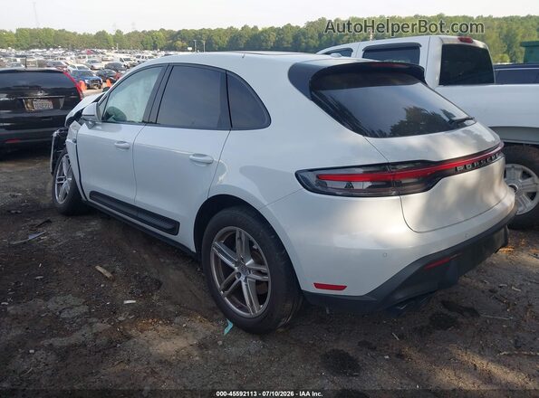 WP1AA2A56NLB10689 2022 PORSCHE MACAN Белый Задняя левая четверть