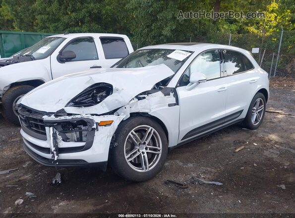 WP1AA2A56NLB10689 2022 PORSCHE MACAN Белый Передняя левая четверть