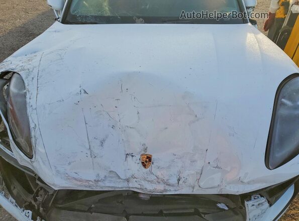 WP1AA2A56RLB19396 2024 PORSCHE MACAN White ძრავის განყოფილების ხედი