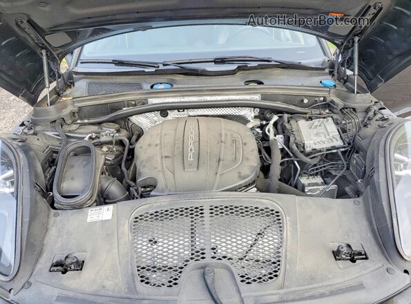WP1AA2A57LLB02601 2020 PORSCHE MACAN Black Vista del compartimento del motor