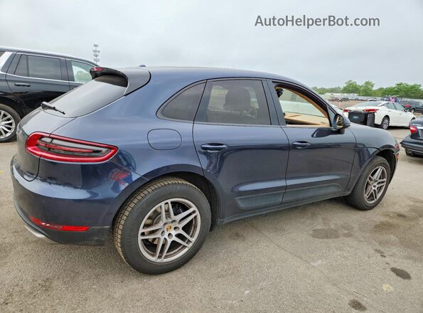 WP1AA2A58HLB02677 2017 PORSCHE MACAN Blue Trasero derecho