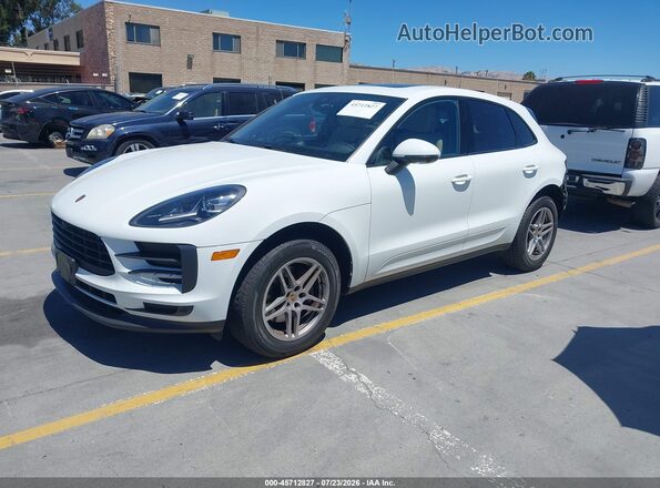 WP1AA2A58KLB05277 2019 PORSCHE MACAN White Przód lewy