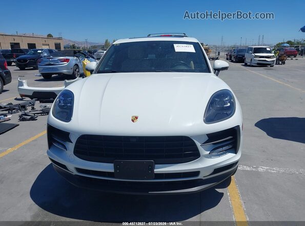 WP1AA2A58KLB05277 2019 PORSCHE MACAN White Widok wnętrza z tyłu