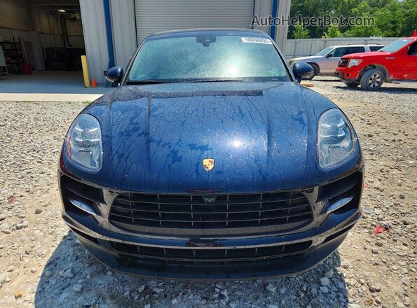 WP1AA2A58LLB07970 2020 PORSCHE MACAN Blue Widok z przodu