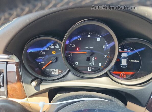 WP1AA2A58LLB07970 2020 PORSCHE MACAN Blue Widok zestawu wskaźników