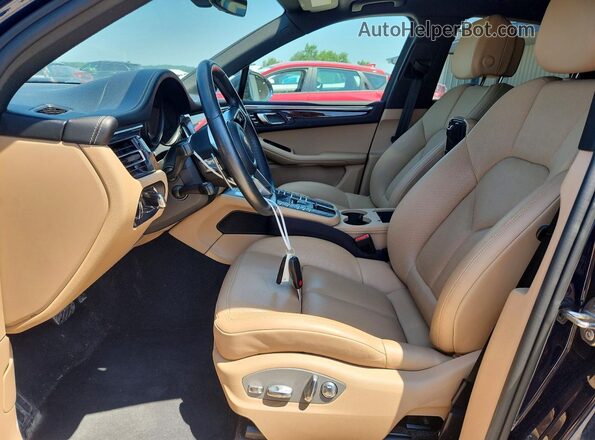 WP1AA2A58LLB07970 2020 PORSCHE MACAN Blue Widok wnętrza z przodu