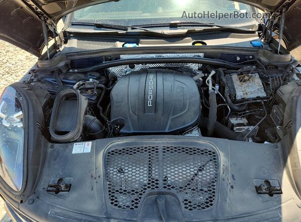 WP1AA2A58LLB07970 2020 PORSCHE MACAN Blue Widok komory silnika