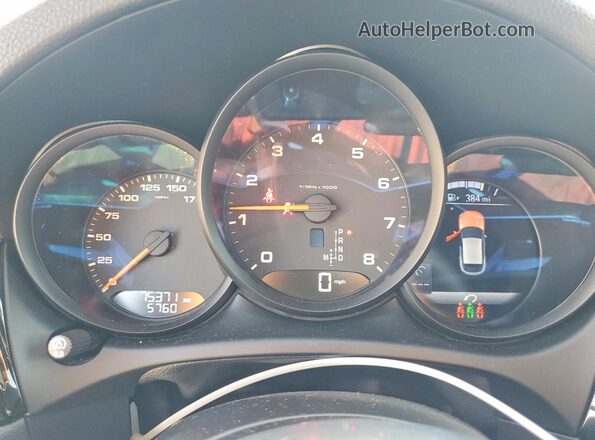 WP1AA2A58MLB08862 2021 PORSCHE MACAN Белый Вид щитка приборов