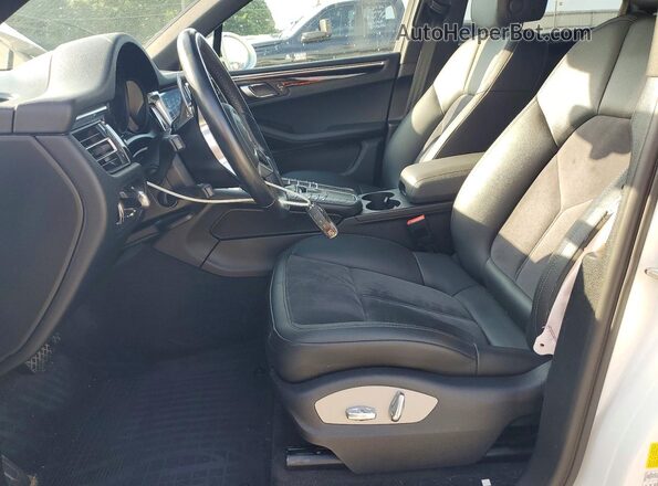 WP1AA2A58MLB08862 2021 PORSCHE MACAN Белый Вид салона спереди
