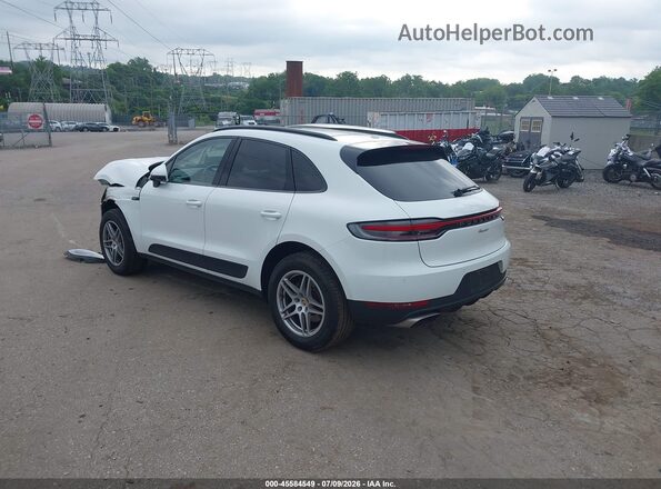 WP1AA2A58MLB12572 2021 PORSCHE MACAN White Trasero izquierdo