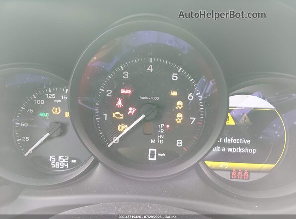 WP1AA2A58RLB17553 2024 PORSCHE MACAN Gray უკანა სავარძლების ხედი